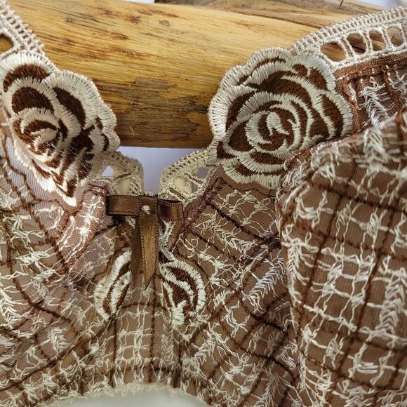 Maison lejaby retro inspired plaid bra - Picture 2 of 14